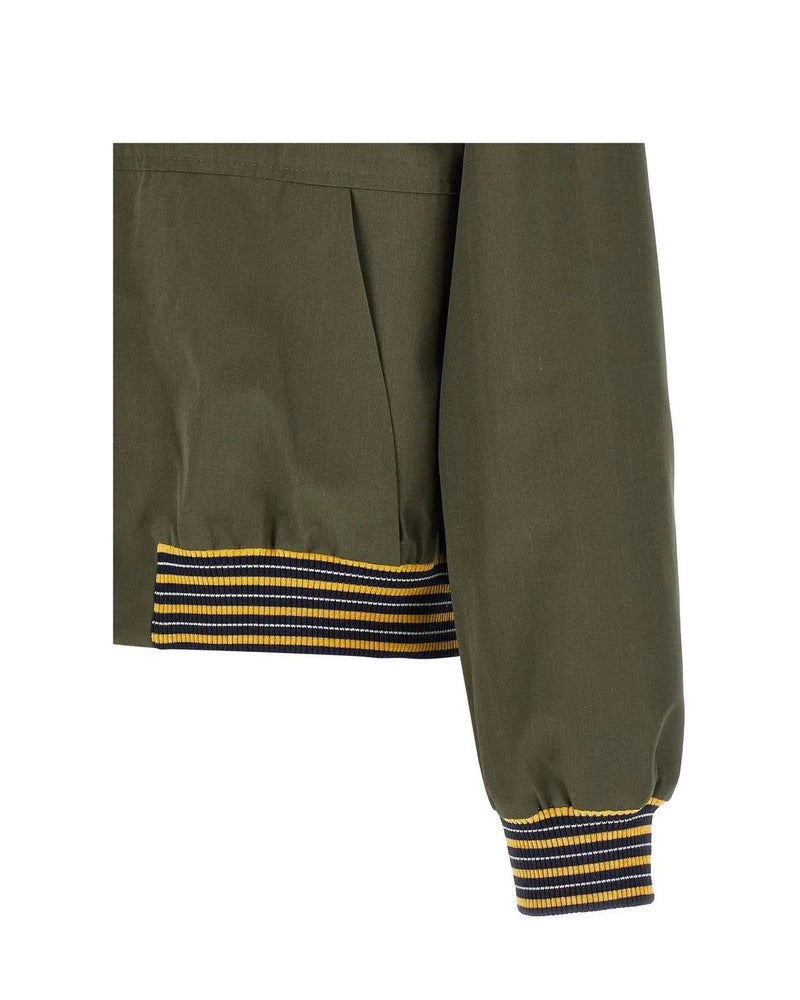 Prada Bomber Jacket in green — view 4