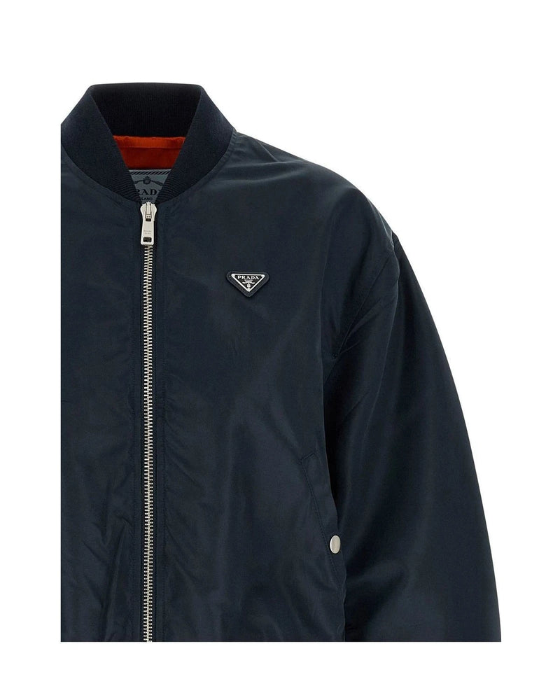 Prada Bomber Jacket in blue — view 3