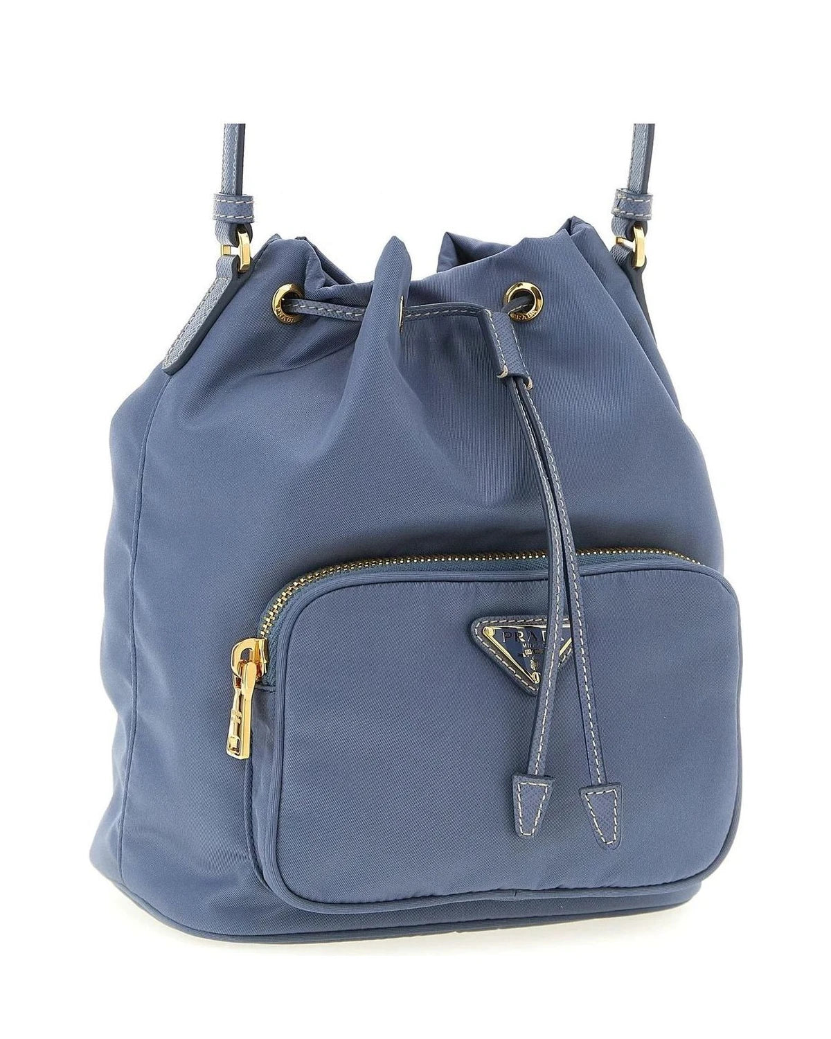 Prada Bucket Bag in blue — view 3