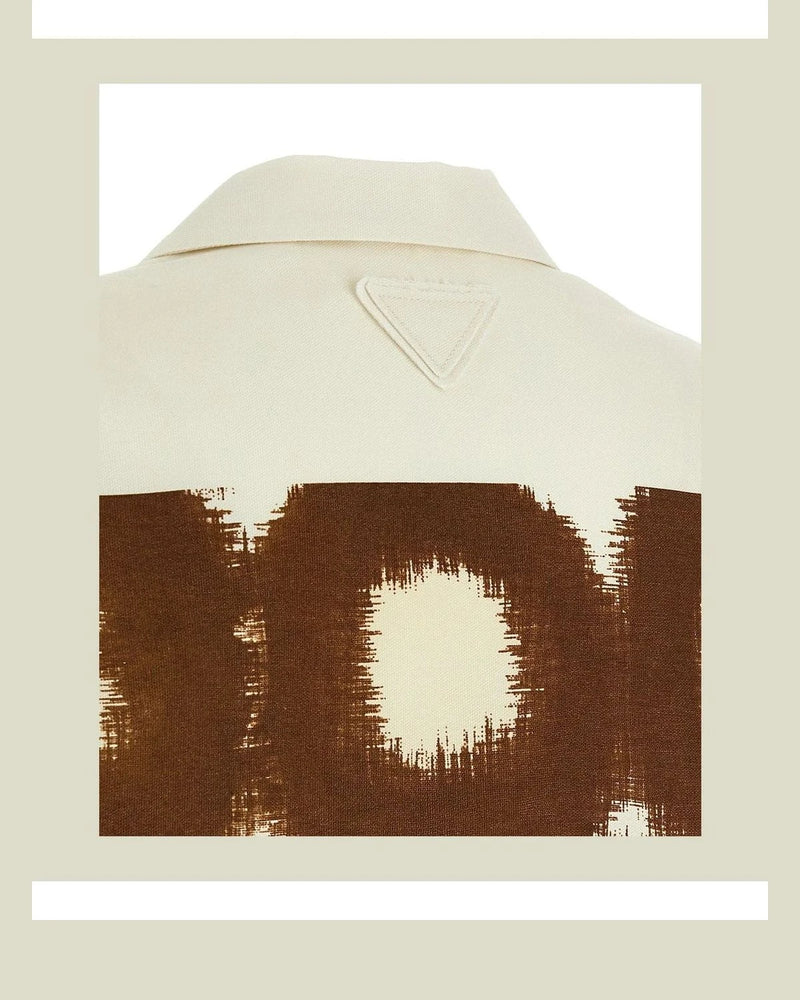 Prada Blouse in brown — view 4