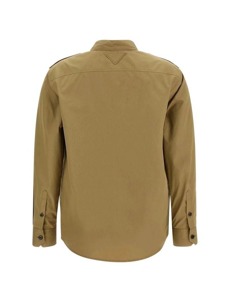 Prada Dress Shirt in brown — view 2