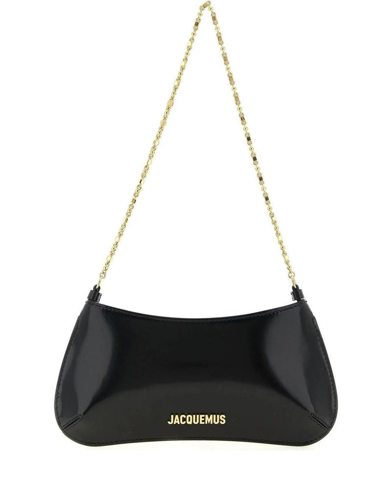 Jacquemus Shoulder Bag in black, Calfskin Leather