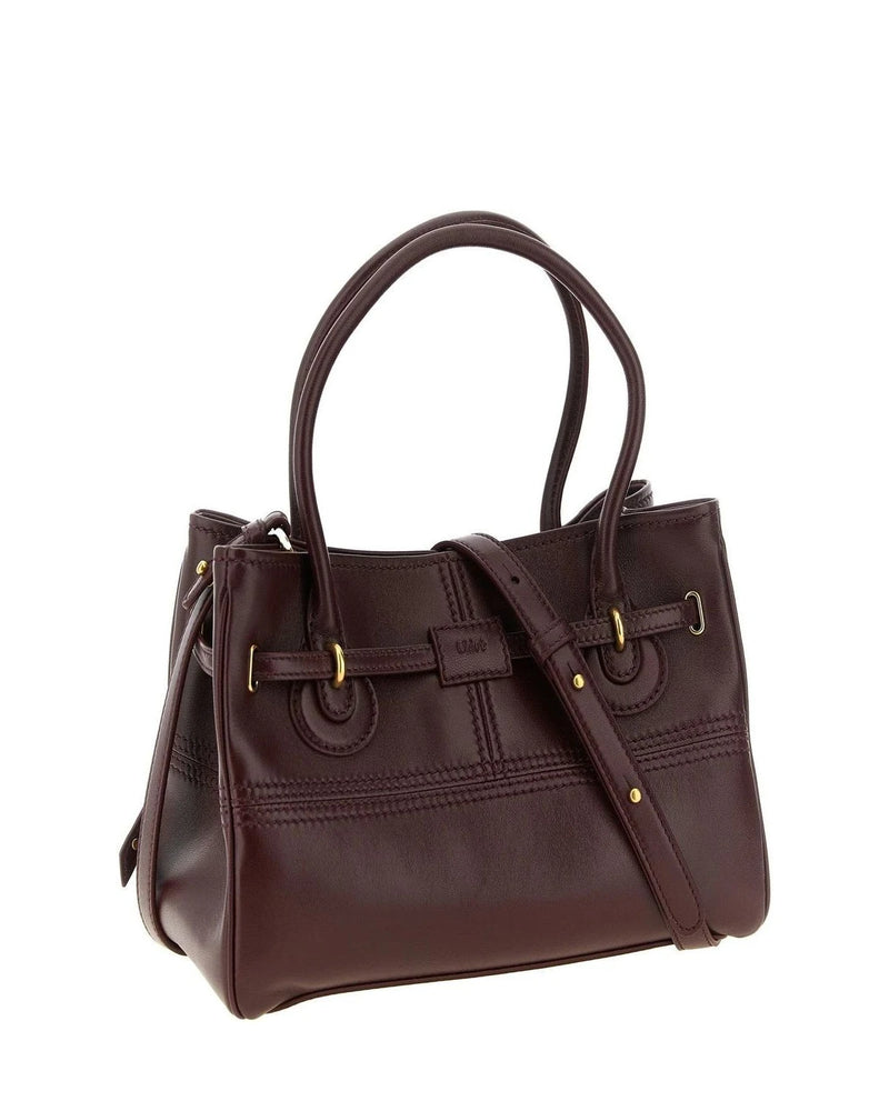 Chloé Satchel Bag in red — view 2