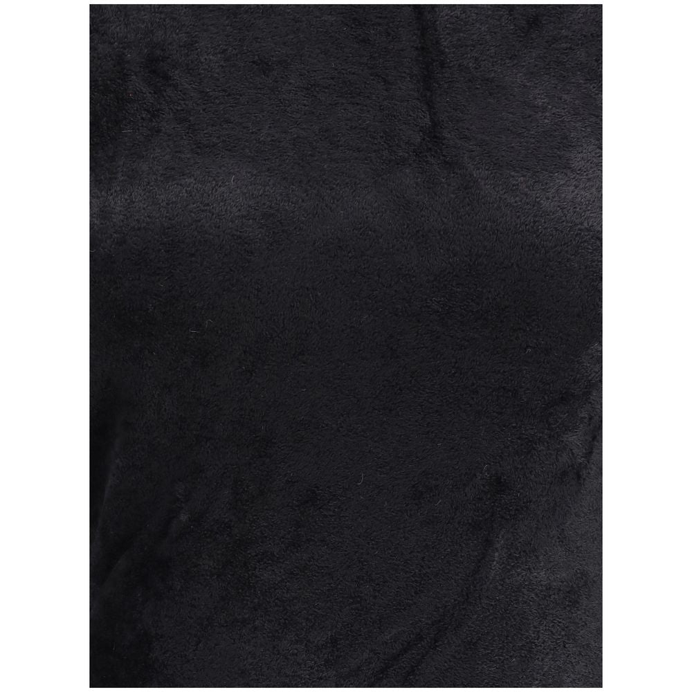 Versace Chenille Top with Half Nec