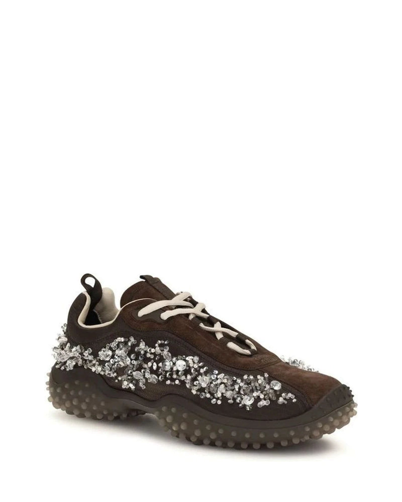 Miu Miu Sneakers in brown, Suede — view 2