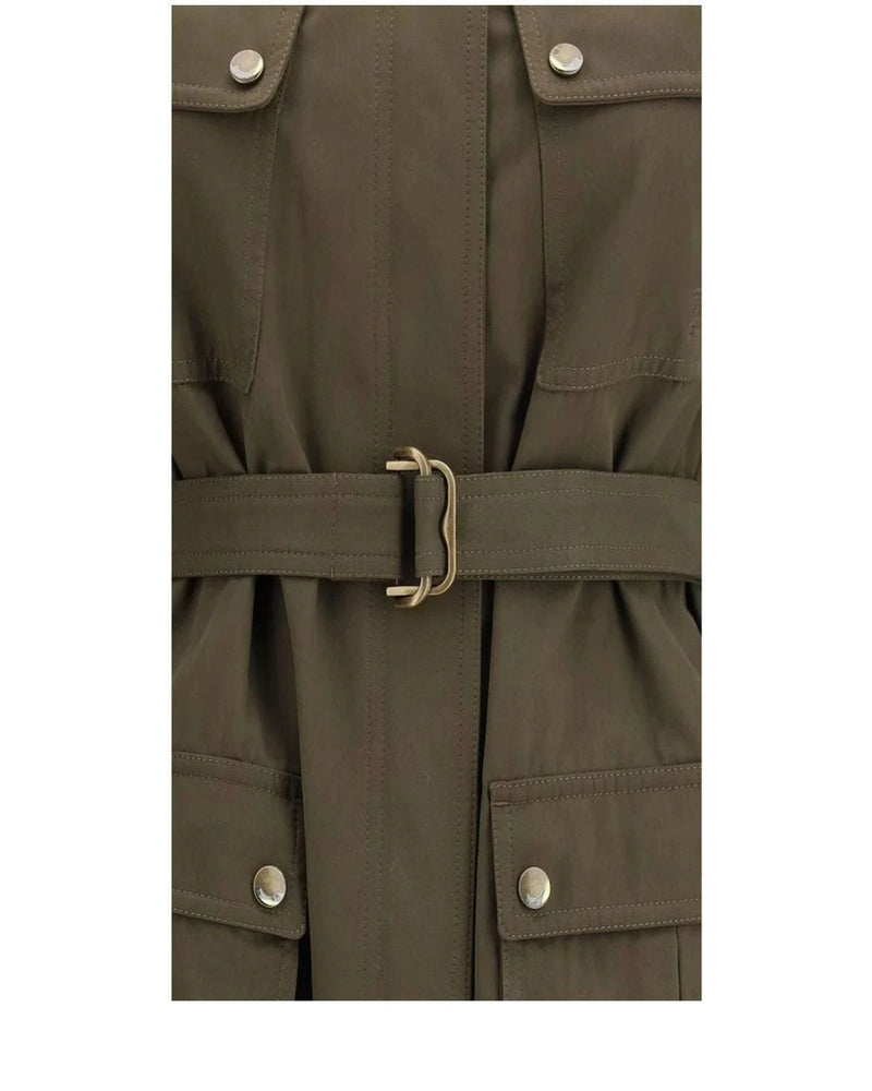 Burberry Trench Coat in brown, Cotton — view 3