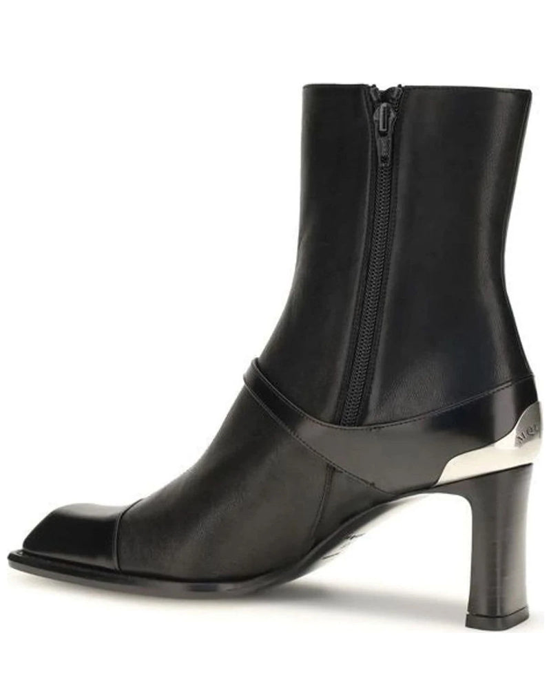 Alexander McQueen Ankle Boots in black, Lamb — view 3
