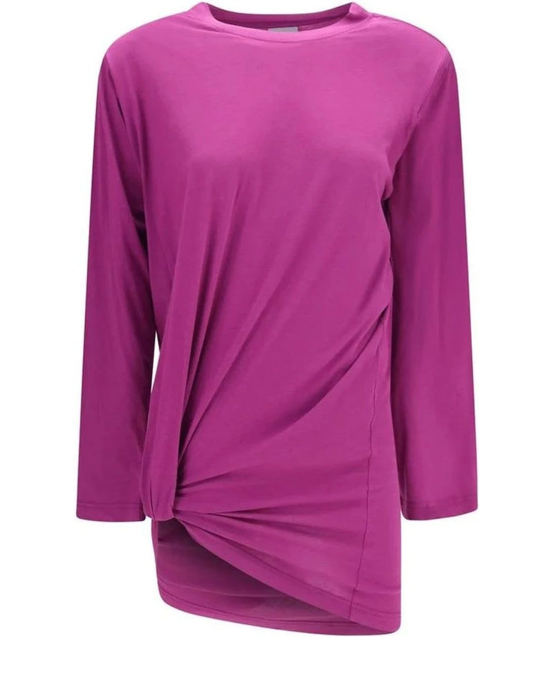 Balenciaga T-Shirt in purple, Cotton