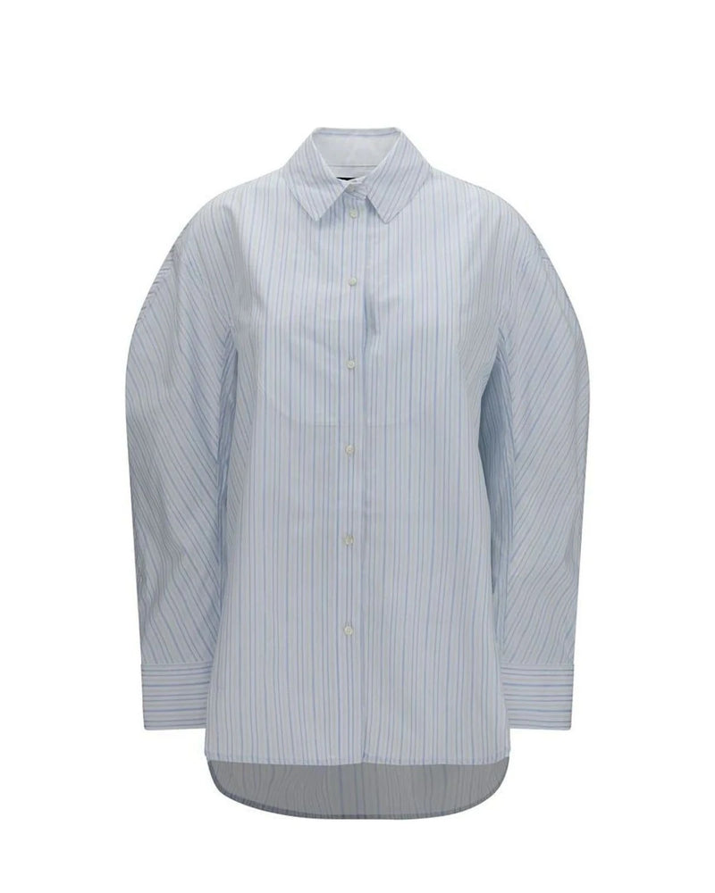 Jacquemus Dress Shirt in blue, Cotton
