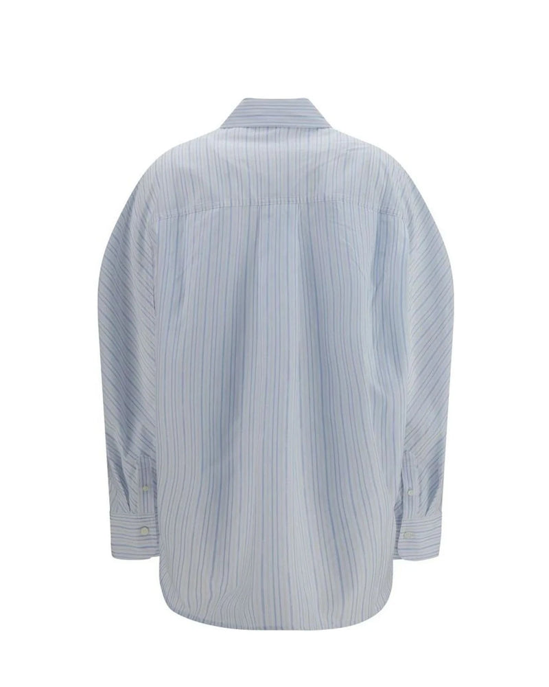 Jacquemus Dress Shirt in blue, Cotton — view 2