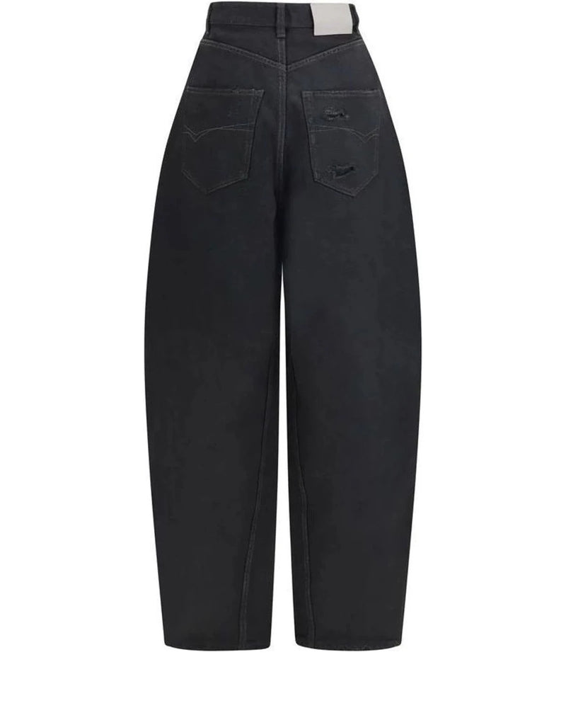 Balenciaga Trouser in black, Cotton — view 2