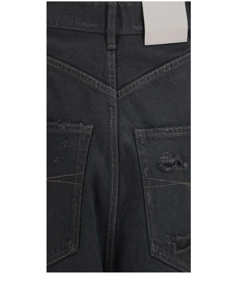 Balenciaga Trouser in black, Cotton — view 3