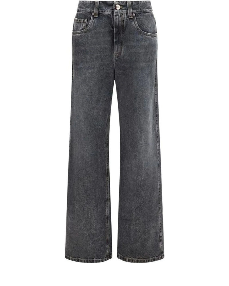 Brunello Cucinelli Jean in gray, Cotton