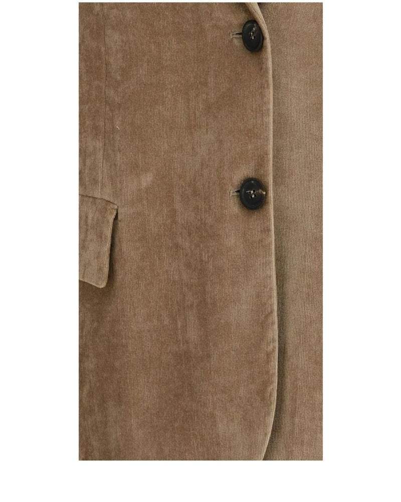 Brunello Cucinelli Bolero Jacket in beige, Viscose — view 3