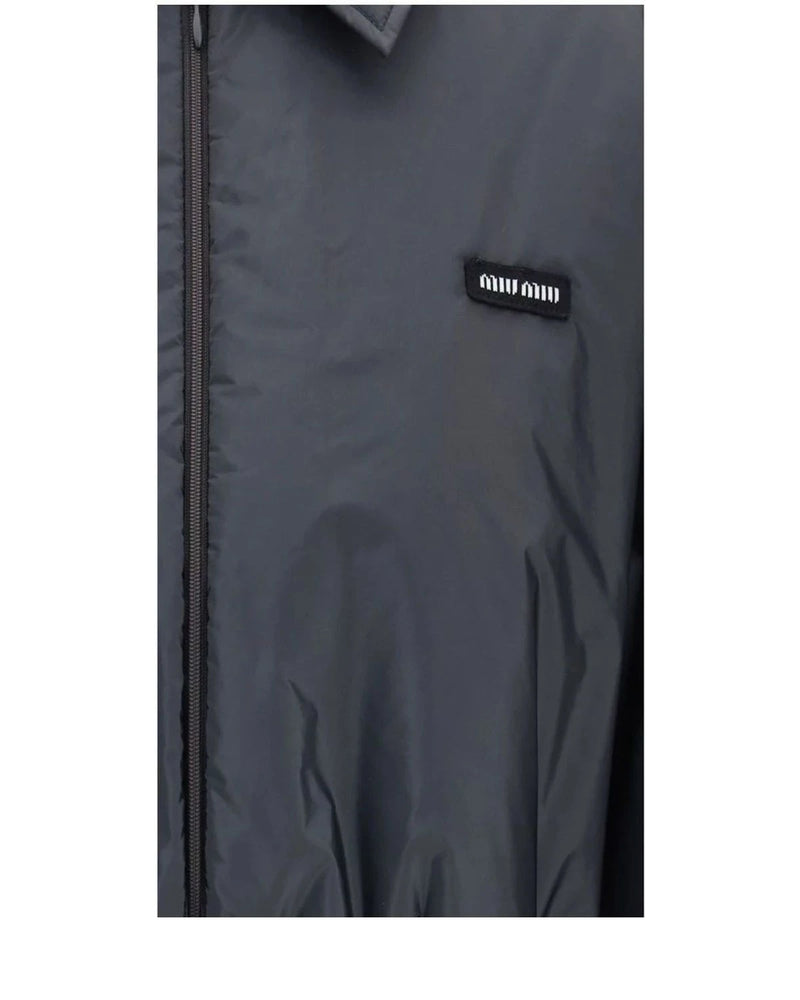 Miu Miu Bolero Jacket in gray — view 3