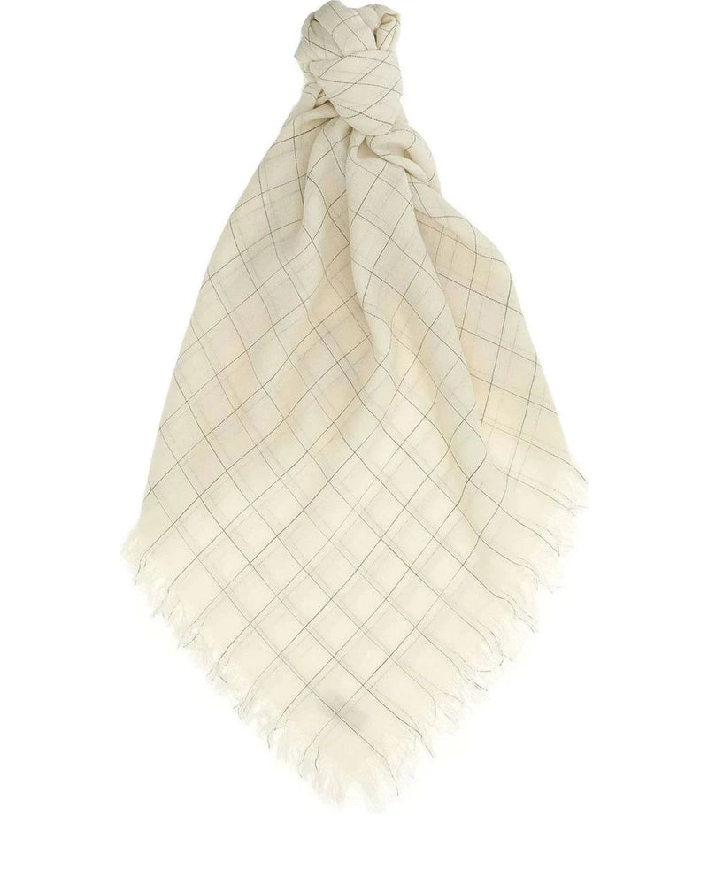 Toteme Scarves & Shawl in white, Wool