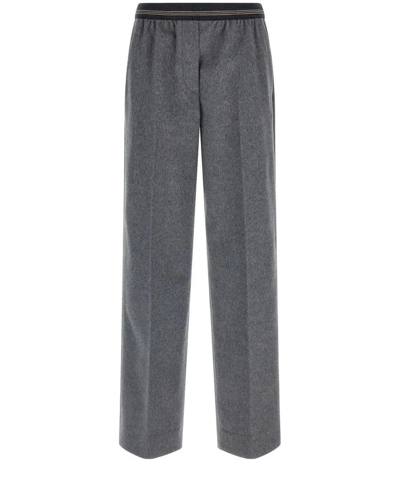 Miu Miu Trouser in gray, Virgin Wool