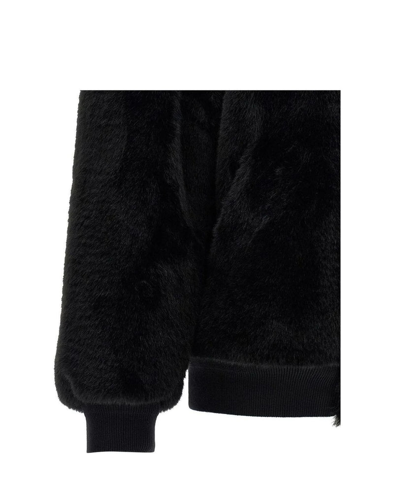 Prada Bomber Jacket in black, Recycled Polyamide — view 5