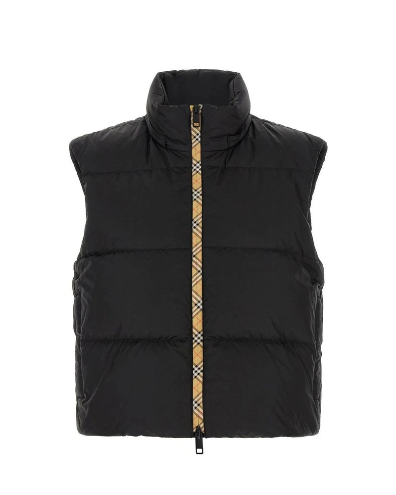 Burberry Puffer Jacket in black, Polyamide — view 2