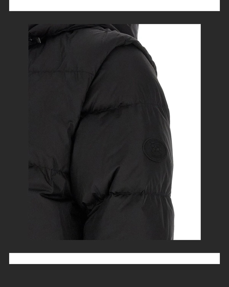 Burberry Puffer Jacket in black, Polyamide — view 5