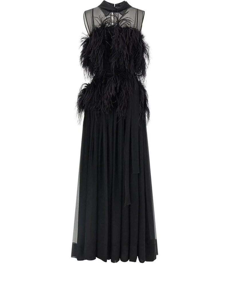 Alberta Ferretti Dresse in black, Silk