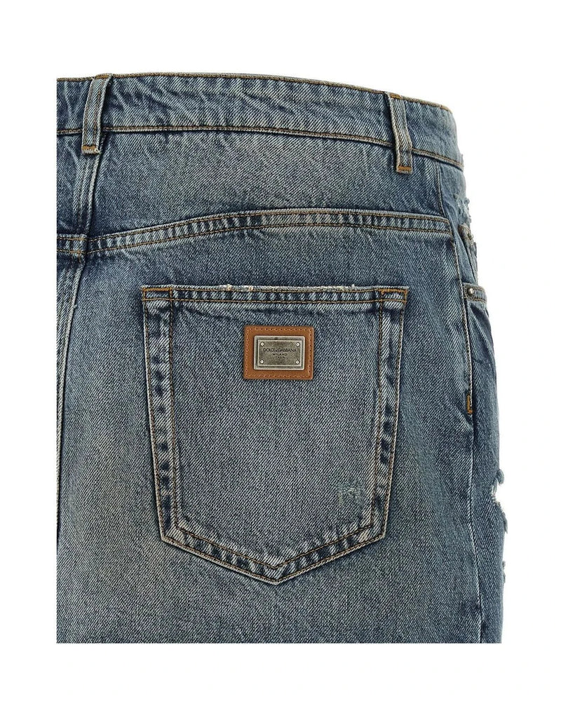 Dolce & Gabbana Skirt in blue — view 4