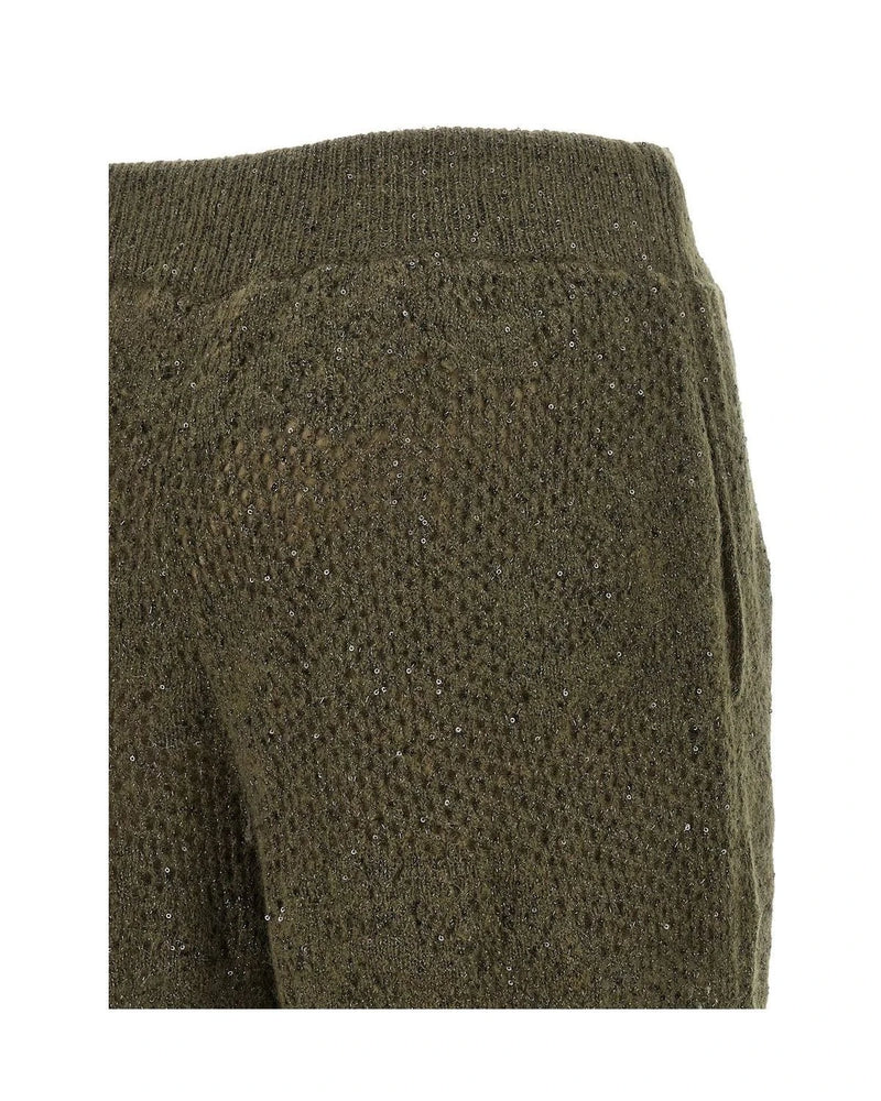 Brunello Cucinelli Palazzo Pant in brown — view 4
