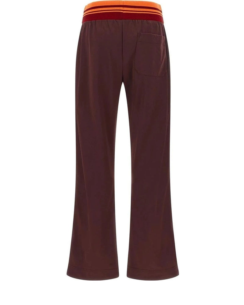 Dries Van Noten Track Pant in brown, Polyester — view 2