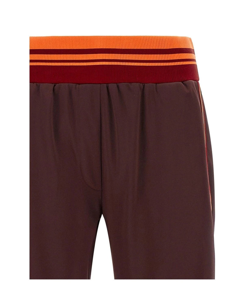 Dries Van Noten Track Pant in brown, Polyester — view 4