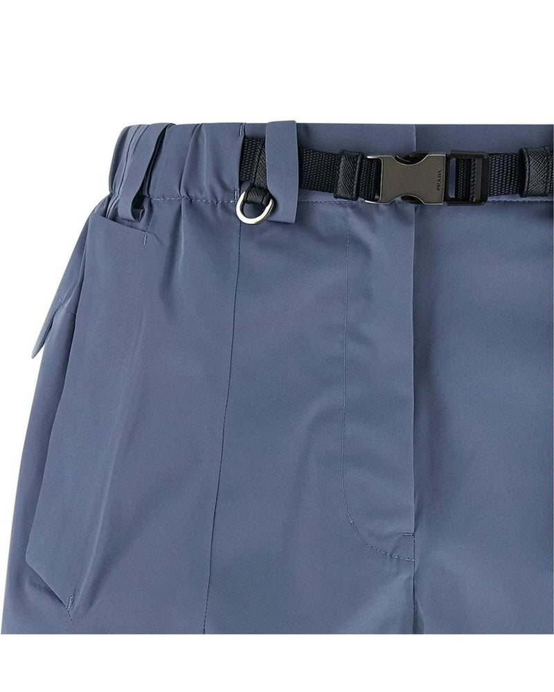 Prada Bermuda in blue, Polyester — view 3