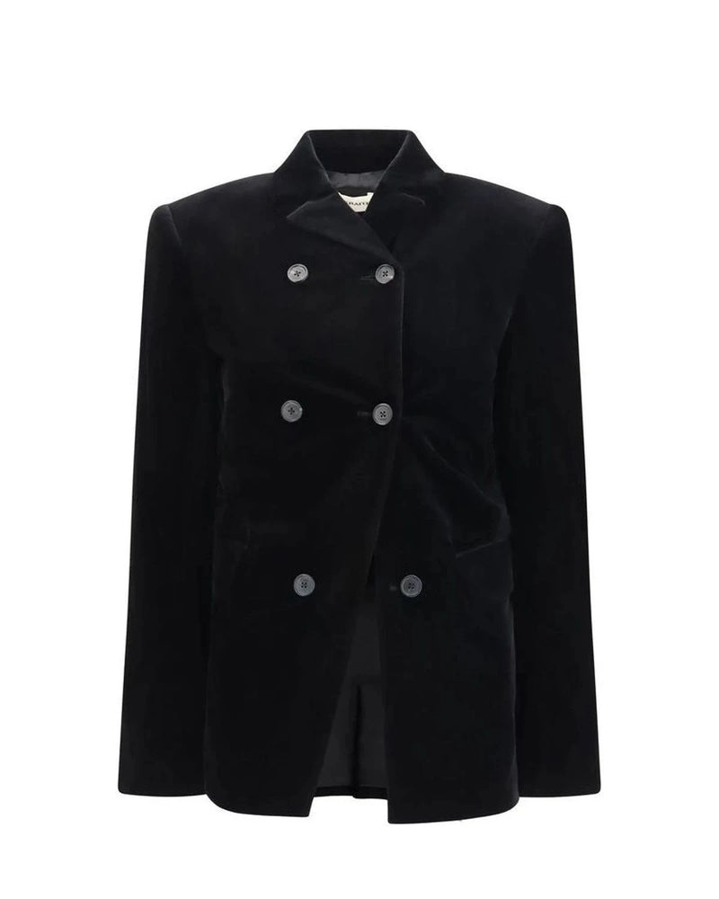 Khaite Sport Jacket in black, Cotton