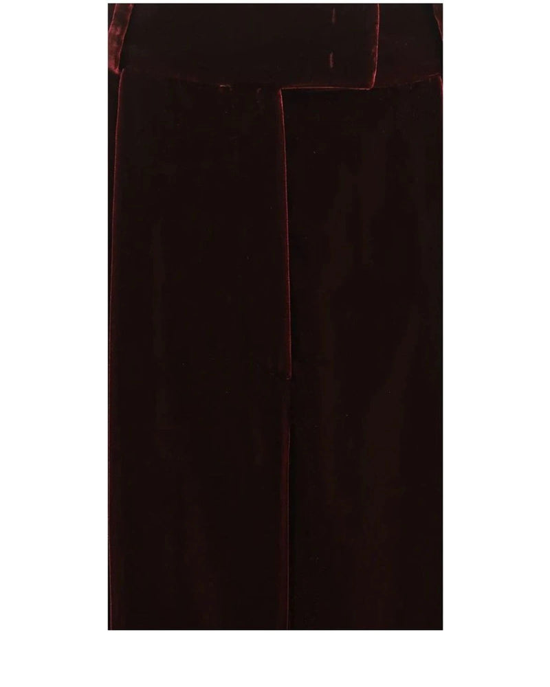 Giorgio Armani Trouser in red, Viscose — view 3