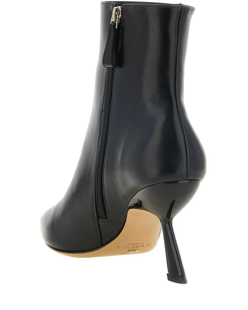 Alexandre Birman Ankle Boots in black, Calfskin Leather — view 3