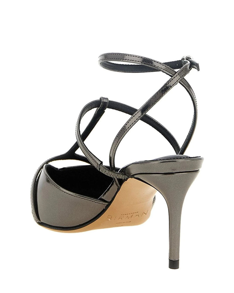 Alexandre Birman Sandals in silver, Calfskin Leather — view 3