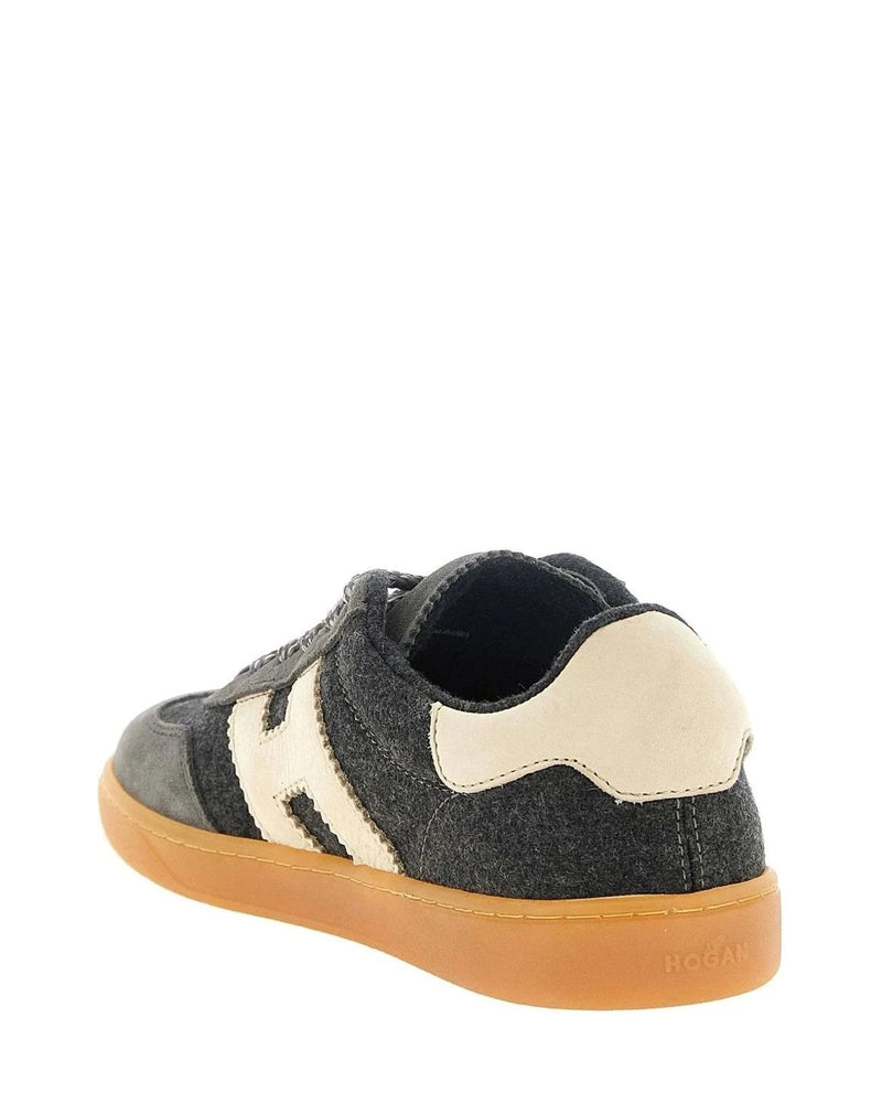 Hogan Sneakers in gray, Wool — view 3