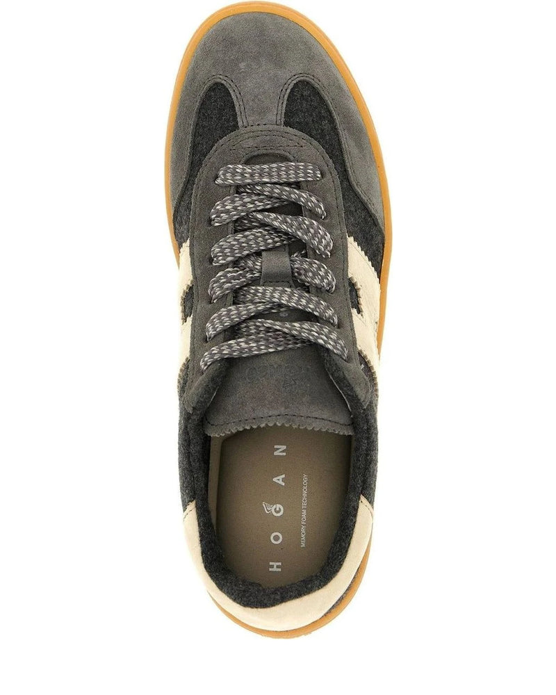 Hogan Sneakers in gray, Wool — view 4