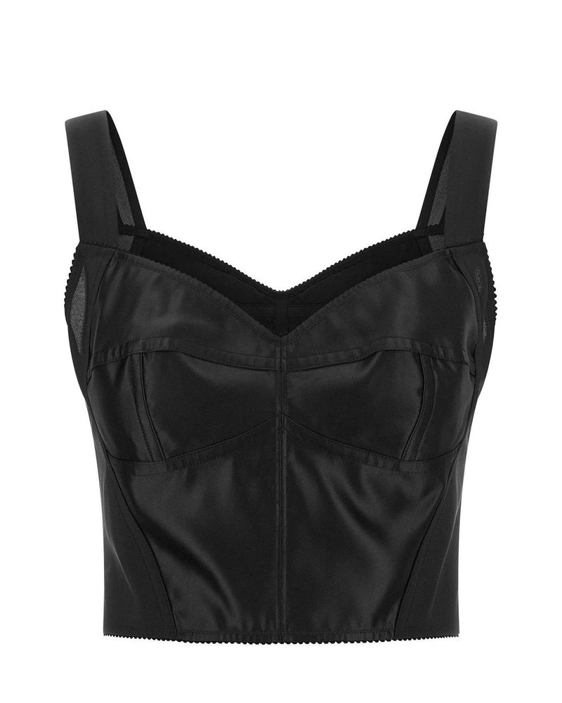 Dolce & Gabbana Corset Top in black