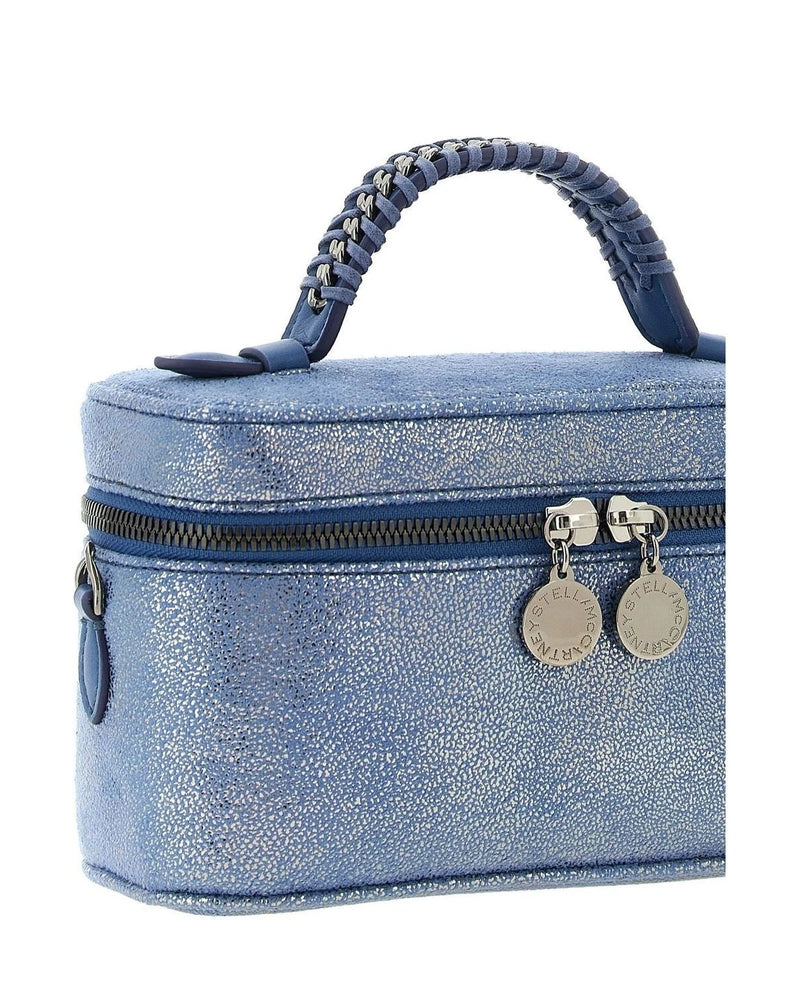 Stella McCartney Travel Organizer Bag in blue — view 3