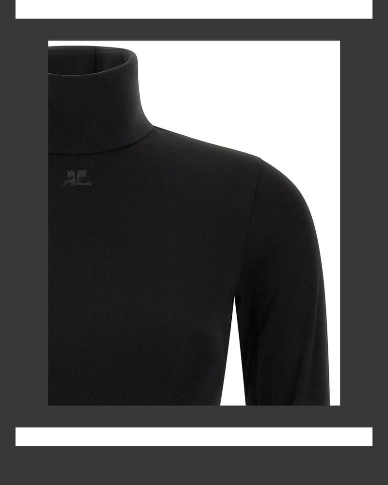 Courrèges Bodysuit in black — view 3