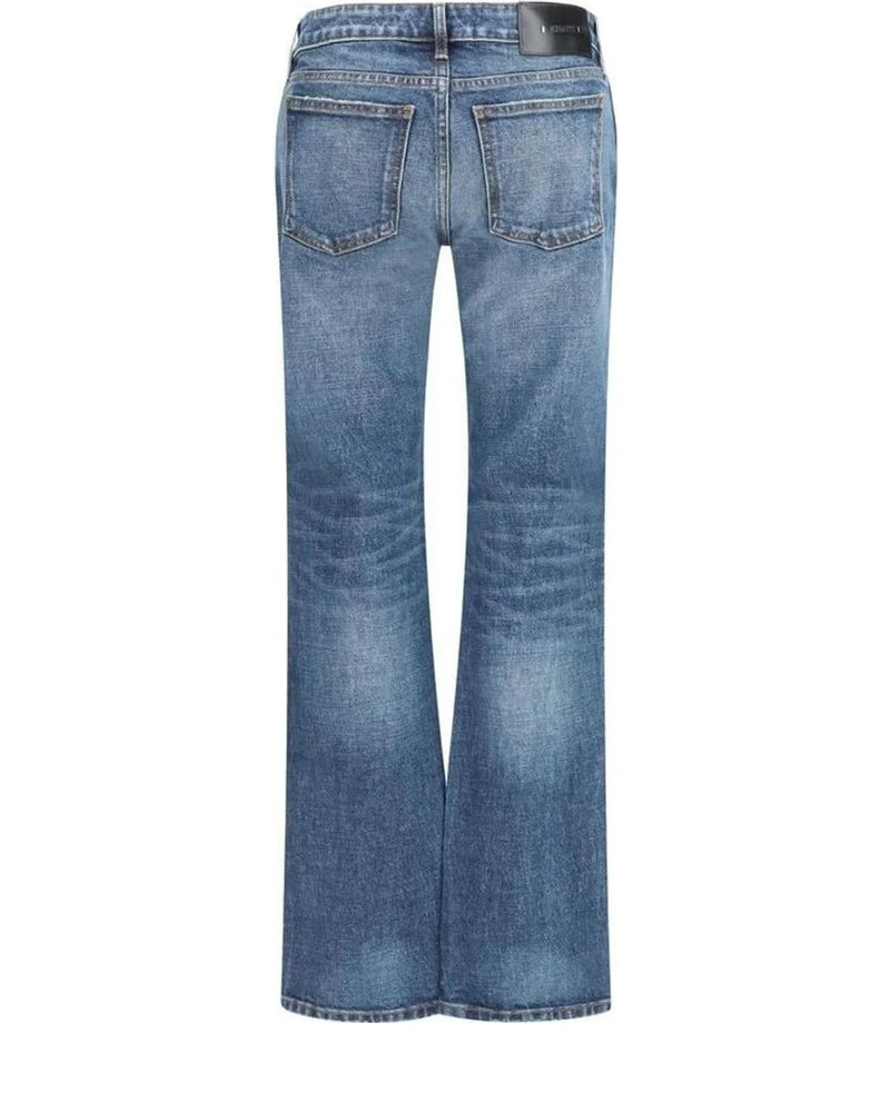 Khaite Jean in blue, Cotton — view 2