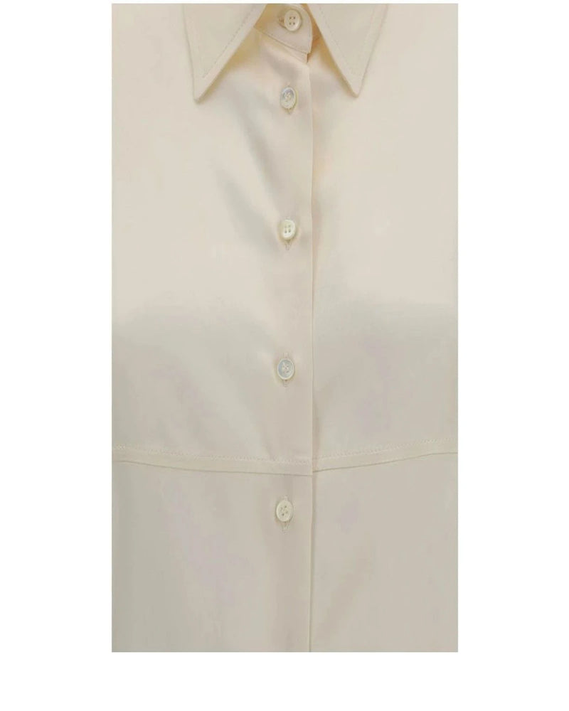 Brunello Cucinelli Blouse in beige, Silk — view 3
