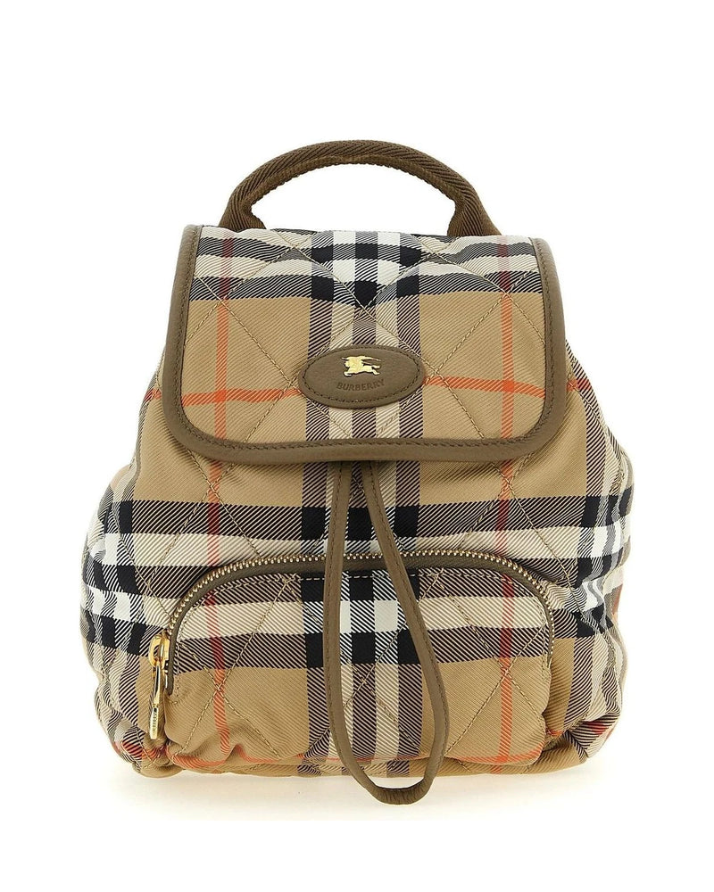 Burberry Backpack Handbag in beige, Polyamide