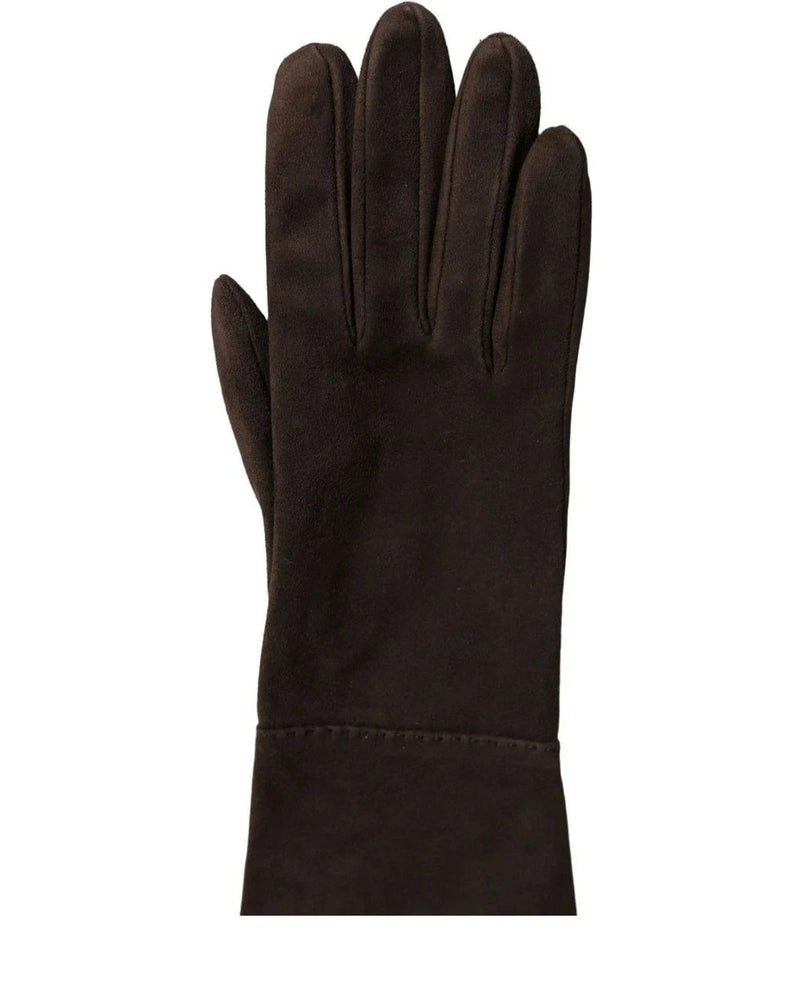 Dolce & Gabbana Gloves & Mitten in brown, Genuine Leather — view 3