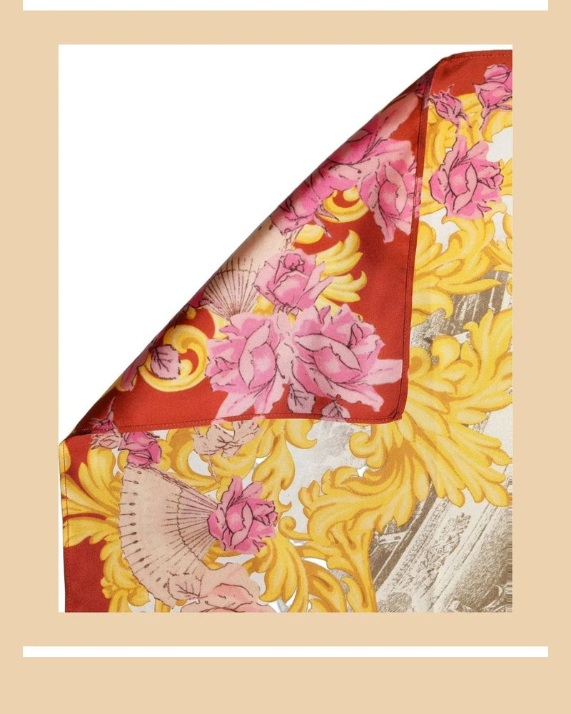 Dolce & Gabbana Scarves & Shawl in multicolor, Silk — view 2