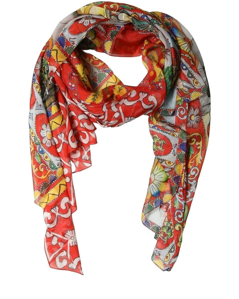 Dolce & Gabbana Scarves & Shawl in multicolor, Silk