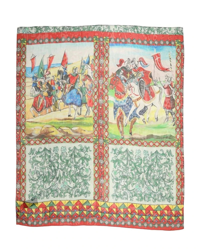 Dolce & Gabbana Scarves & Shawl in multicolor, Silk — view 2