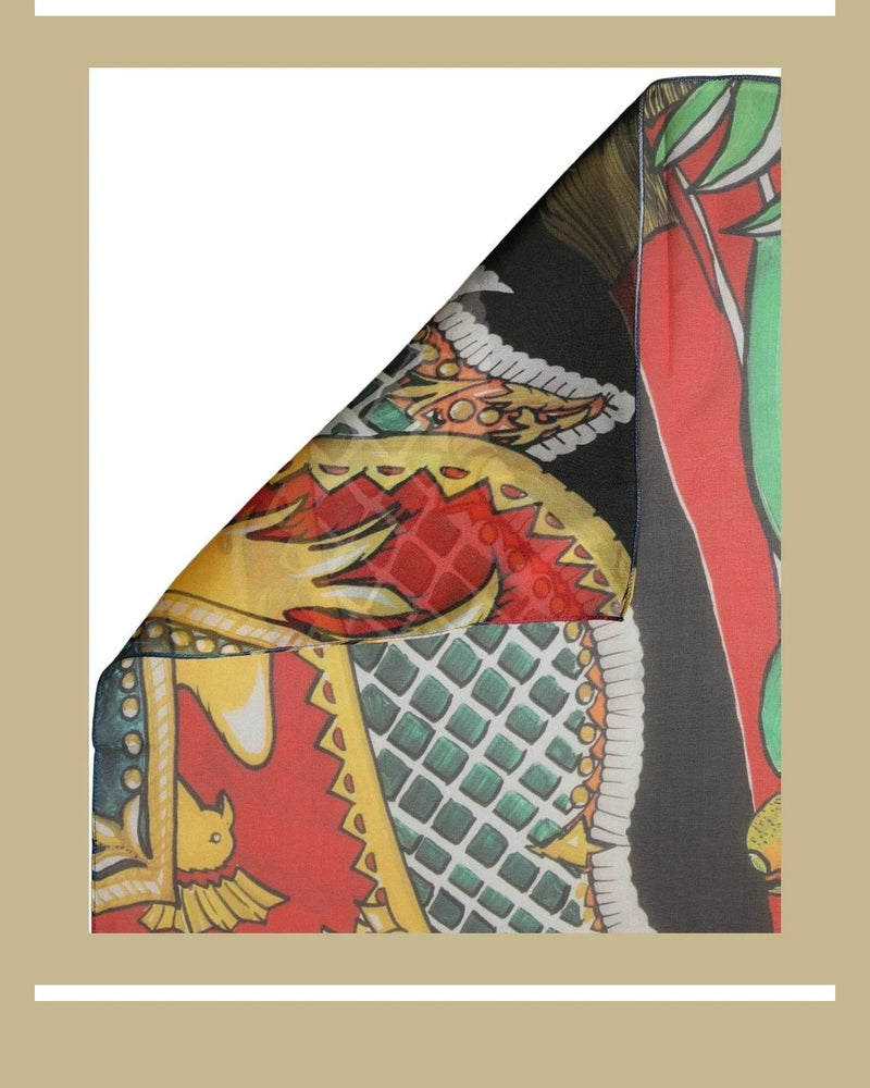 Dolce & Gabbana Scarves & Shawl in multicolor, Silk — view 2