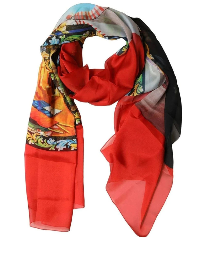 Dolce & Gabbana Scarves & Shawl in multicolor, Silk