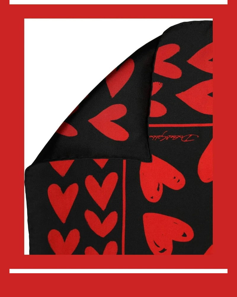 Dolce & Gabbana Scarves & Shawl in black, Silk — view 2