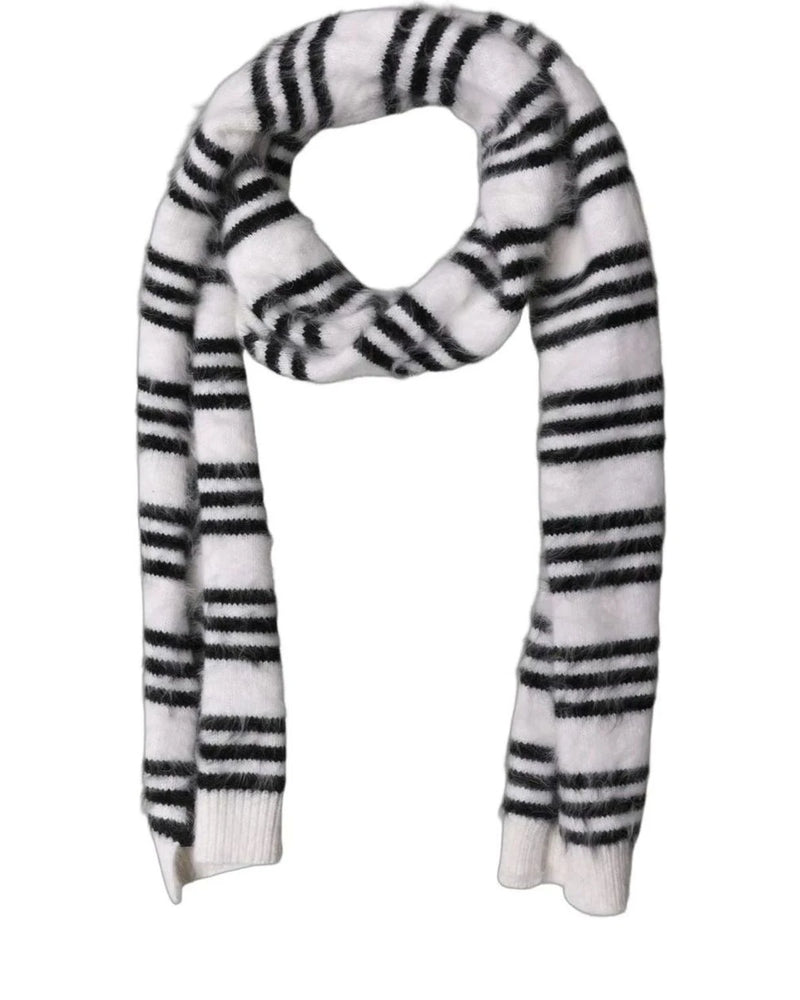 Dolce & Gabbana Scarves & Shawl in white, Angora